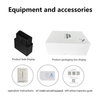 Traceur GPS OBD2 4G LTE 2G pour Véhicules, Dispositif de Suivi en Temps Réel, Localisateur de Voiture Plug & Play, Gestion de Flotte, Alarme de Sécurité