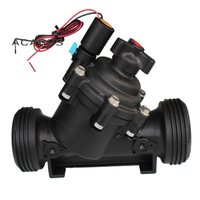 Vanne solénoïde en plastique GREAT IRRIGATION 3 pouces AC24V pour l'irrigation agricole avec raccord fileté