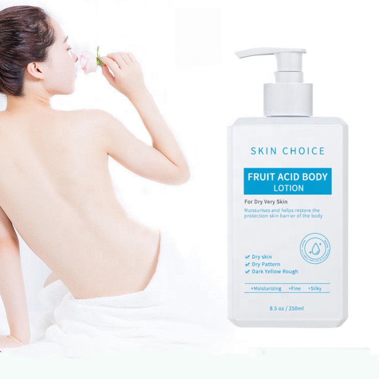 Фирменная торговая марка, высокое качество, никотинамид, фруктовая кислота, органический увлажняющий отбеливающий лосьон для тела