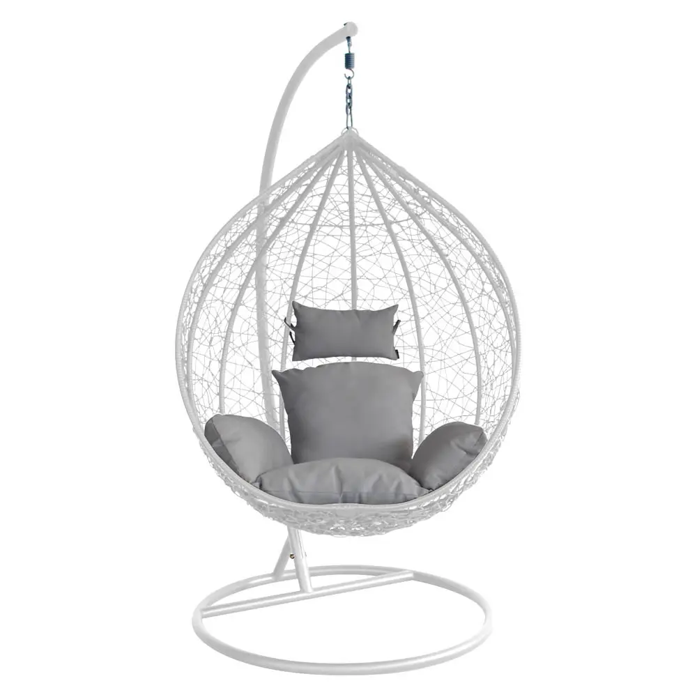 Garden Egg Shape Wicker Rattan Hanging Chair Outdoor Furniture Patio Swings