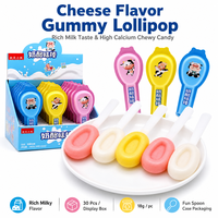 Bonbons à la pectine en forme de dessins animés, multicolores, au goût sucré, sans sucre ajouté, emballés en sachet