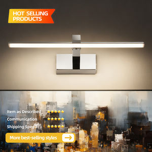 Lampe LED pour salle de bain, éclairage moderne doré pour la maison, applique murale, éclairage pour salon, ip44, lampe LED pour salle de bain d'hôtel - Product Image 2