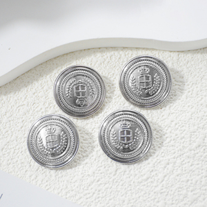 بالجملة أزرار معدنية عصرية على الطراز البريطاني العتيق جاكيت جينز زر إكسسوارات مخصصة للملابس - Product Image 3