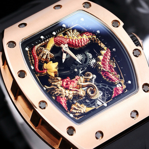 <span class=keywords><strong>Reloj</strong></span> de lujo para <span class=keywords><strong>hombre</strong></span> con esfera luminosa de dragón oriental, <span class=keywords><strong>reloj</strong></span> mecánico impermeable de alta calidad para uso diario, <span class=keywords><strong>reloj</strong></span> cronógrafo. - Product Image 5