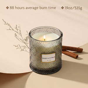 Bougies de Liquidation de Printemps Imprimé Floral Bougies de Luxe Parfum Lys - Product Image 4