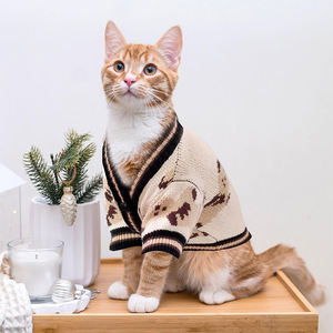 Cardigans para cães pequenos, blusa para tricô e gatos, casaco quente para inverno, roupas para animais de estimação - Product Image 2