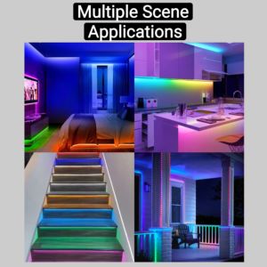 Luces decorativas para <span class=keywords><strong>correr</strong></span> que mejoran el estado de ánimo DC 5V Tira de LED Rgb direccionable <span class=keywords><strong>con</strong></span> 30leds <span class=keywords><strong>Cinta</strong></span> LED de píxeles WS2812 SK6812 a todo color - Product Image 4