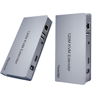 4K 120M HDMI KVM <strong>Extender</strong> Over RJ45 Ethernet Cat5e Cat6 Cable Transmit HDMI Audio Video <strong>Extender</strong> Support <strong>USB</strong> Mouse Keyboard - Product Image 3