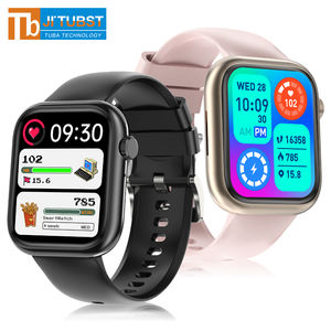 G104 jam tangan pintar pabrik dengan layar sentuh 1.83 inci pelacak kebugaran olahraga Monitor tidur tahan air IP67 perangkat dapat dipakai - Product Image 1