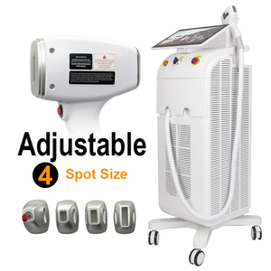 Appareil 2-en-1 d'épilation permanente et de soin de la peau 2400W Diode 808nm 755nm 1064nm 2 couleurs au choix Masseur mammaire Usage commercial - Product Image 1