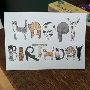 Ensemble de cartes de vœux d'anniversaire créatives avec de jolis motifs, cartes de message faites à la main pour <span class=keywords><strong>les</strong></span> <span class=keywords><strong>amis</strong></span>, la famille et <span class=keywords><strong>les</strong></span> enfants - Cadeaux de célébration - Product Image 2