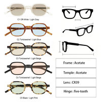 EYEDREAM OEM&ODM Lunettes de soleil vintage de luxe unisexes, design personnalisé, monture légère et petite