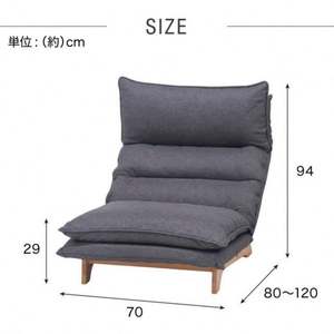 Sofá Suave, Moderno, Simple, con Respaldo Ajustable, para Sala de Estar o Dormitorio, Estilo Casual - Product Image 5