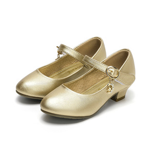 118 Nouveau design de haute qualité pour enfants Dernière plate-forme Chaussures habillées en caoutchouc pour enfants Chaussures à talons hauts pour filles - Product Image 1