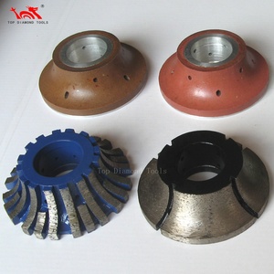 Demi Bullnose B20 Và B30 Bánh Xe Định Hình Kim Cương CNC Để Viền Đá Granite Marble Quartz <span class=keywords><strong>Stone</strong></span> - Product Image 2