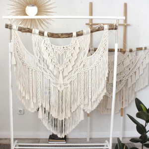 Decorazione Bohémien per la Casa, Grande Arazzo Macramè Fatto a Mano per Hotel - Product Image 3