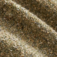 Chaise Star Anise, style crème français, en bois massif, avec dossier rembourré, pour la maison