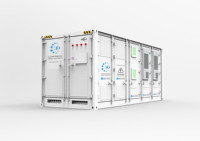Système BESS SCU GRES-1075-500 2MWh 1MW LiFePO4, conteneur 20 pieds/40 pieds, hybride réseau solaire éolien, stockage d'énergie couplé à l'alternateur