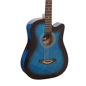 38 Inch Sinh Viên Guitar Chuyên Nghiệp Nhạc Cụ Sản Xuất Tại Trung Quốc Chất Lượng Cao Acoustic Guitar Tùy Chỉnh Guitar Bán Buôn - Product Image 3