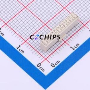 HCZZ0039-15 Wire-to-Board Pin Header SMD,P=1mm Connector 1x15P 1mm Vertical Mount SH - Product Image 2