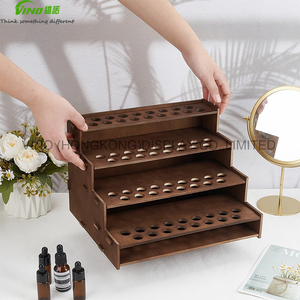Wooden Portable Retail Table Display Stand Countertop 4 <b>Step</b> Riser Craft Shows Wooden countertop display - Product Image 4