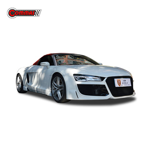 ชุดแต่งรอบคัน Audi R8 รุ่น Reg-ula วัสดุไฟเบอร์กลาส ประกอบด้วยกันชนหน้า-หลัง สเกิร์ตข้าง และอุปกรณ์ตกแต่งตัวถังรถยนต์ - Product Image 1