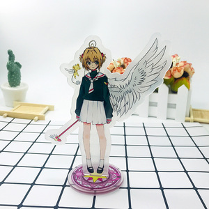 15 estilos Anime acrílico soporte <span class=keywords><strong>Card</strong></span> <span class=keywords><strong>Captor</strong></span> <span class=keywords><strong>Sakura</strong></span> PVC figuras personajes de plástico Standee modelo juguete decoración del hogar - Product Image 5