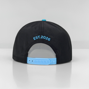 Gorras de Béisbol Personalizadas con Logotipo Bordado en 3D, 5 Paneles, Sin Estructura, Lisas, Deportivas, con Visera Plana, Cierre a Presión con Cuerda Ri 256, Diseño de <span class=keywords><strong>Gorra</strong></span> de Béisbol - Product Image 6