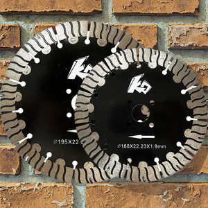 Ko <span class=keywords><strong>Disque</strong></span> de lame de scie diamantée personnalisable 4-10 pouces Roue de coupe segmentée humide/sèche Bloc de pierre en béton Maçonnerie-Presse à chaud OEM UV - Product Image 6