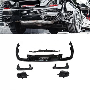 2021Y 2 série F44 pare-chocs de voiture pièces automobiles F44 MP lèvre avant diffuseur arrière Facelift style 3D 220li 240li pare-chocs de voiture lèvres aile arrière - Product Image 4