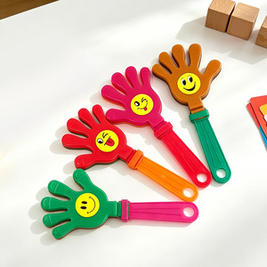 Hand Clapping Board Plastic Smiley Face Cheerleading Props Multiple Colors For Sports Events And Parties - Product Image 4