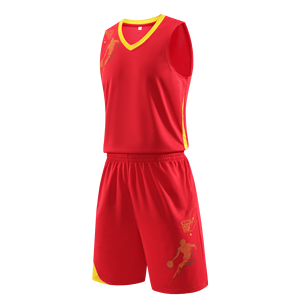 Vente en gros de maillots de basket-ball de meilleure qualité 100% polyester grande taille ensembles de shorts personnalisés dernière conception respirante évacuant l'humidité - Product Image 1