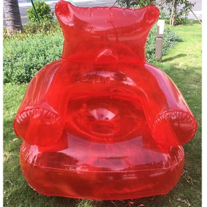 <b>Inflatable</b> Gummy Bear Chair Transparent <b>Sofa</b> Seat Blow up Chair Yard Portable <b>Inflatable</b> Couch Air Couch Furniture Outdoor - Product Image 4