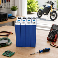Batterie LiFePO4 XIHO EV 3.2V 105AH avec rapport de test de capacité, cellule d'alimentation LiFePO4 pour station d'énergie de camping, durabilité 4000 cycles