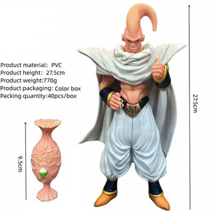 5 Estilos de Figuras de Anime de Dragón, <span class=keywords><strong>Kuririn</strong></span>, Son, Majiu Buu, Vegeta, de PVC, Coleccionables, Juguetes, Figuras de Acción de Anime para Niños, Regalo - Product Image 4