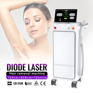Máquina de Depilación Láser de Diodo de 4 Longitudes de Onda con Doble Mango, la Más Popular de Alemania, Disponible para la Venta - Equipo de Belleza Láser - Product Image 1