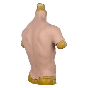 Muscles en Silicone Poitrine Réaliste Pour Hommes Poitrine Muscle Enlartement Crossdresser Mascarade Caoutchouc Muscle Suit - Product Image 3