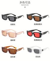 Gafas de Sol Cuadradas Negras Vintage Personalizadas 2022 para Hombre, Lentes UV400, Gafas de Sol Rectangulares Pequeñas con Letra X para Mujer