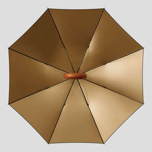 Grand <span class=keywords><strong>parapluie</strong></span> d'affaires à double usage <span class=keywords><strong>Parapluie</strong></span> de golf résistant à la pluie et au vent pour hommes et femmes Manche en bois <span class=keywords><strong>noir</strong></span> Logo personnalisé - Product Image 4