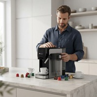 Cafetera de Cápsulas Múltiples Anbolife, 20 Bares, Ahorro de Energía, Preparación Rápida, Fabricación OEM ODM para Hogar, Cocina y Oficina