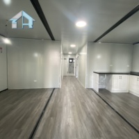 Maison conteneur extensible de 40 pieds, villa de vacances de luxe, 1 à 4 chambres, maison préfabriquée en acier, design moderne, utilisation hôtelière ou scolaire, garantie 3 ans