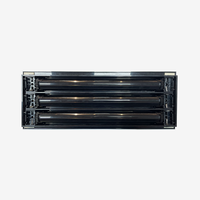 Système de climatisation personnalisé, grille d'aération linéaire en plastique réglable pour plafond, diffuseur à fentes