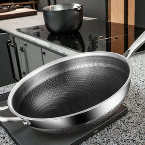 <span class=keywords><strong>Wok</strong></span> <span class=keywords><strong>en</strong></span> acier inoxydable de haute qualité avec outil de cuisson sain de grande capacité - Product Image 1