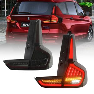 Задние фонари LUFENG LED для <span class=keywords><strong>Suzuki</strong></span> <span class=keywords><strong>Ertiga</strong></span> 2018-2024, модифицированные, со сквозными светодиодными фонарями на задних стойках - Product Image 2