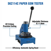 Muestreador Profesional de Corte de Papel SKZ114C, Herramienta de Prueba de Gramaje de Papel QB/T1671-98 para Área de 100cm², para Laboratorio