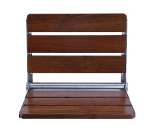 Asiento de Ducha de Teca, Asiento de Ducha Plegable, Asiento de Ducha Montado en la Pared - Product Image 2
