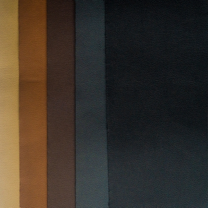 Vente en gros de cuirs artificiels en PU tissu de recyclage de feuilles de cuir en PU souple pour doublure de chaussures - Product Image 1