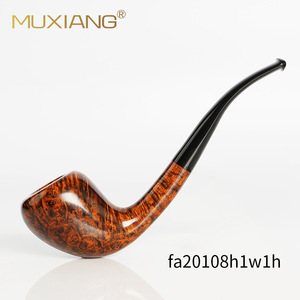 Handmade Wooden Tobacco Pipe Freehand Shape Solid Wood Smoking Accessory Zhejiang Origin Personal Gift - Product Image 5
