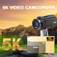 Kamera Video Digital DSLR Profesional Sonida Berkualitas Tinggi WiFi Gereja YouTube 5K Camcorder 3X Optical Zoom SX SD Isi Ulang