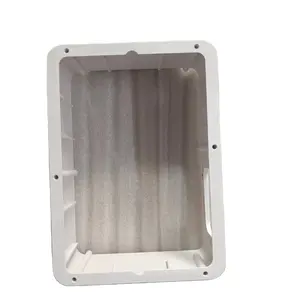 Piezas de moldeo por inyección de alta calidad Carcasa de plástico blanco de color PC-ABS